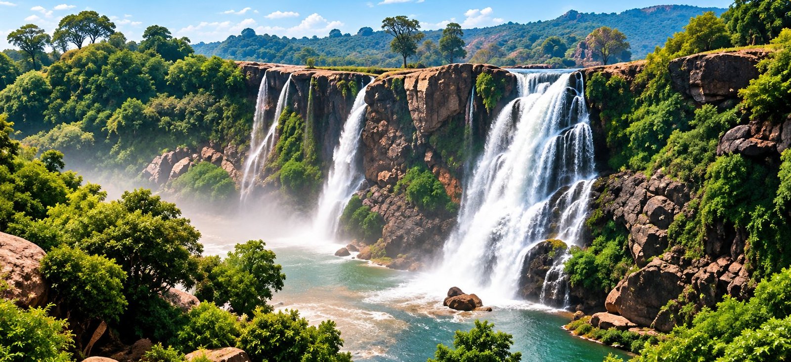 Etthipothala Waterfalls near Macherla